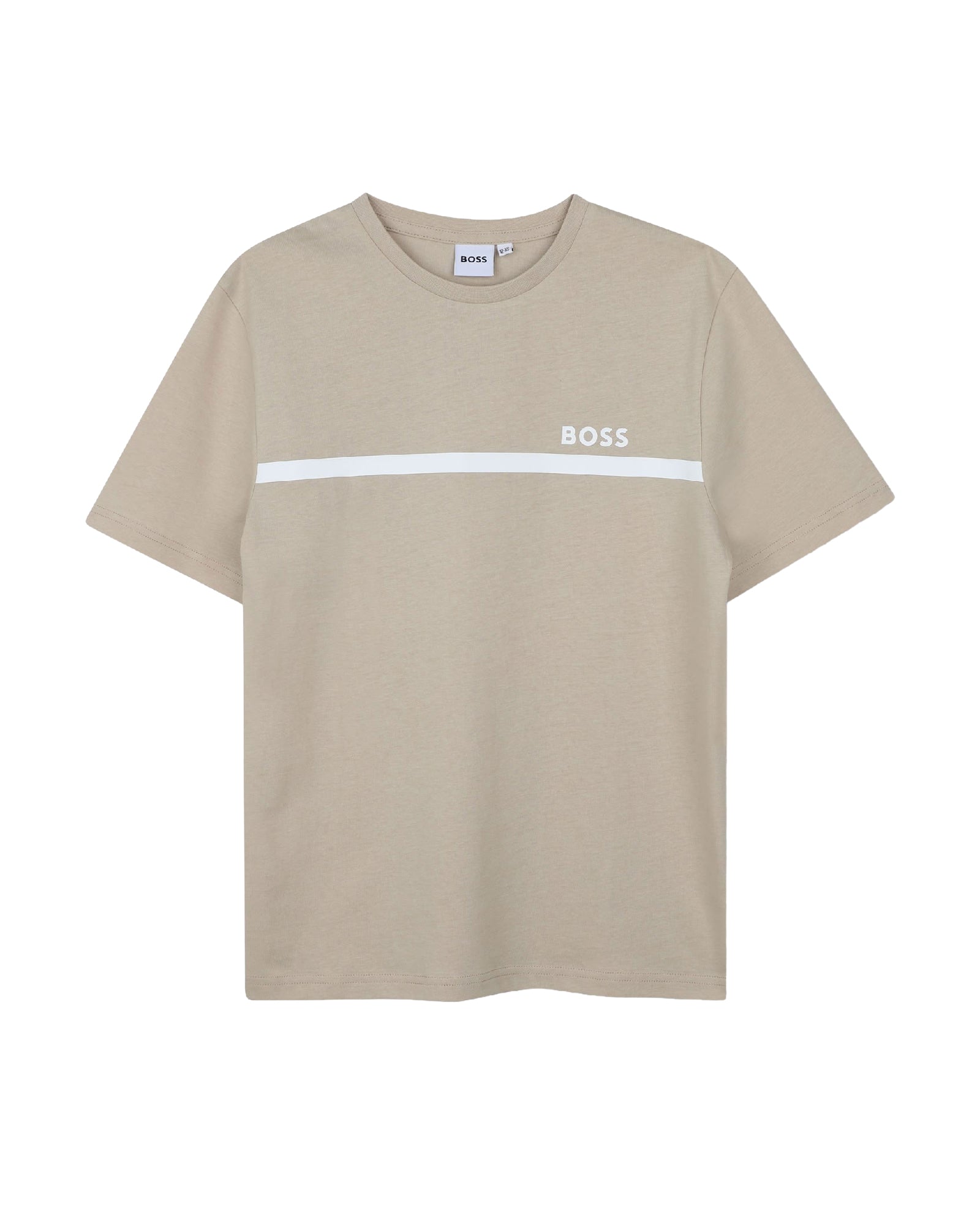 Short-sleeved cotton T-shirt - Dark Stone