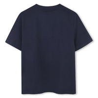 T-shirt manches courtes en coton - Bleu Cargo