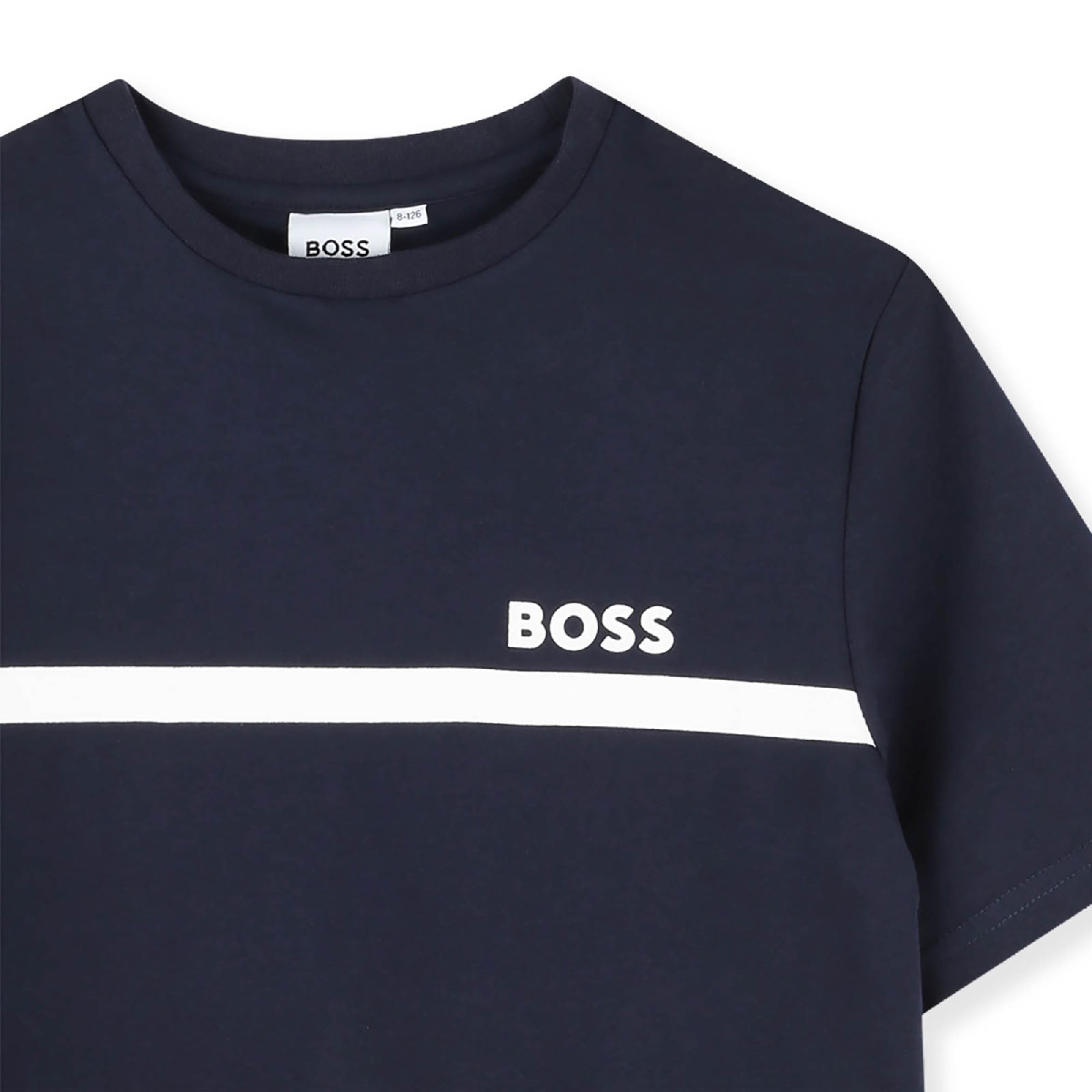 T-shirt manches courtes en coton - Bleu Cargo