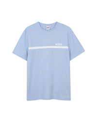 T-shirt manches courtes en coton - Persian Blue
