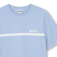 T-shirt manches courtes en coton - Persian Blue
