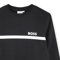 T-shirt manches longues en coton - Black