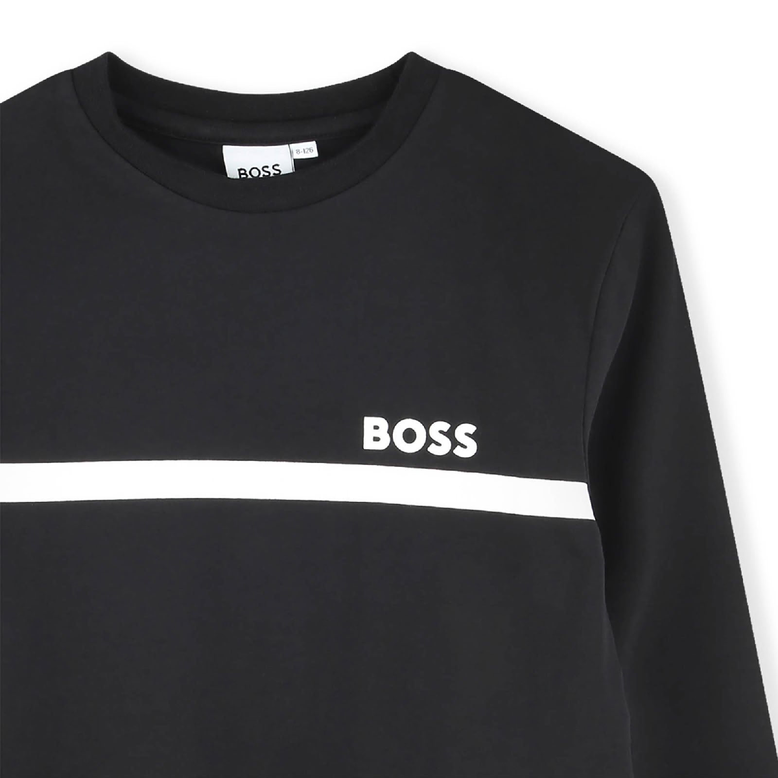 T-shirt manches longues en coton - Black