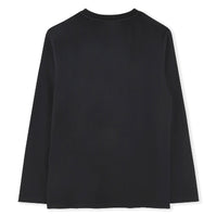 T-shirt manches longues en coton - Black