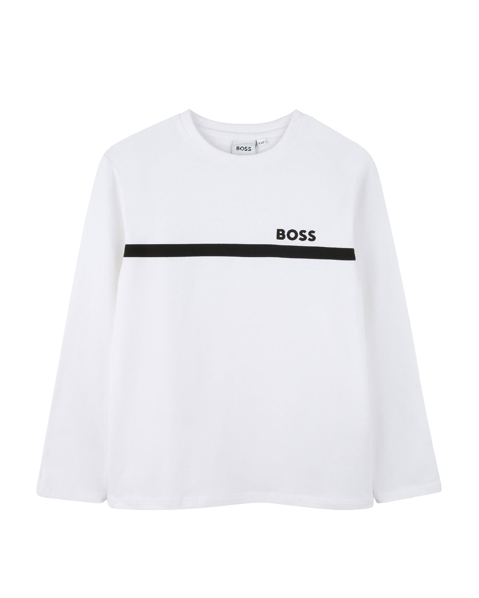 Long-sleeved cotton T-shirt - White