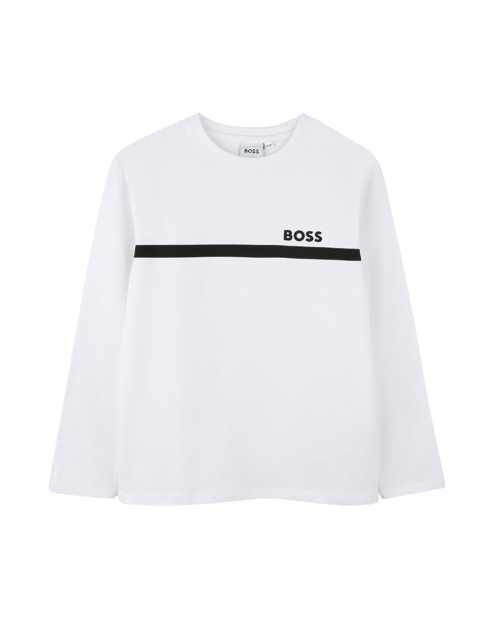 T-shirt manches longues en coton - Blanc