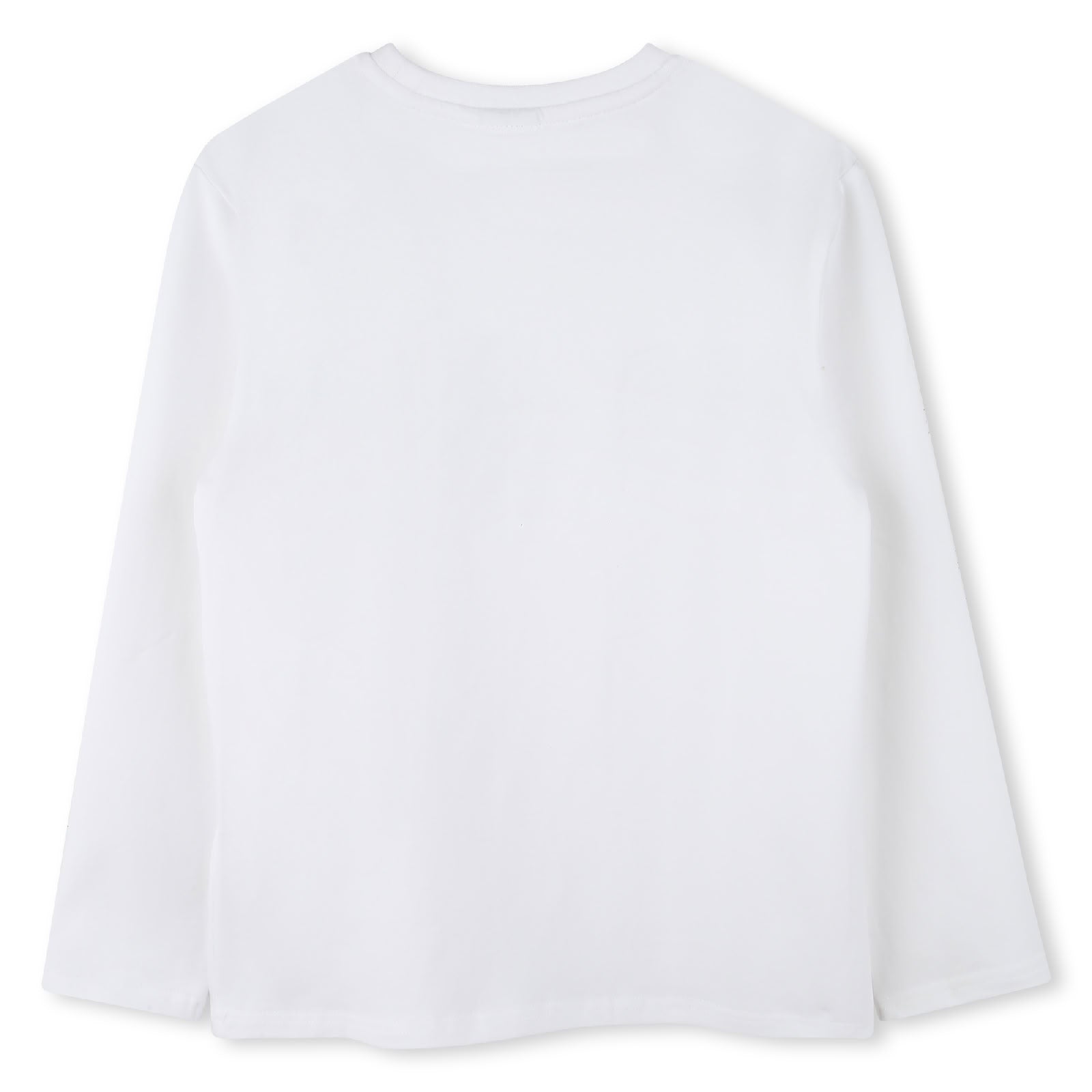 Long-sleeved cotton T-shirt - White