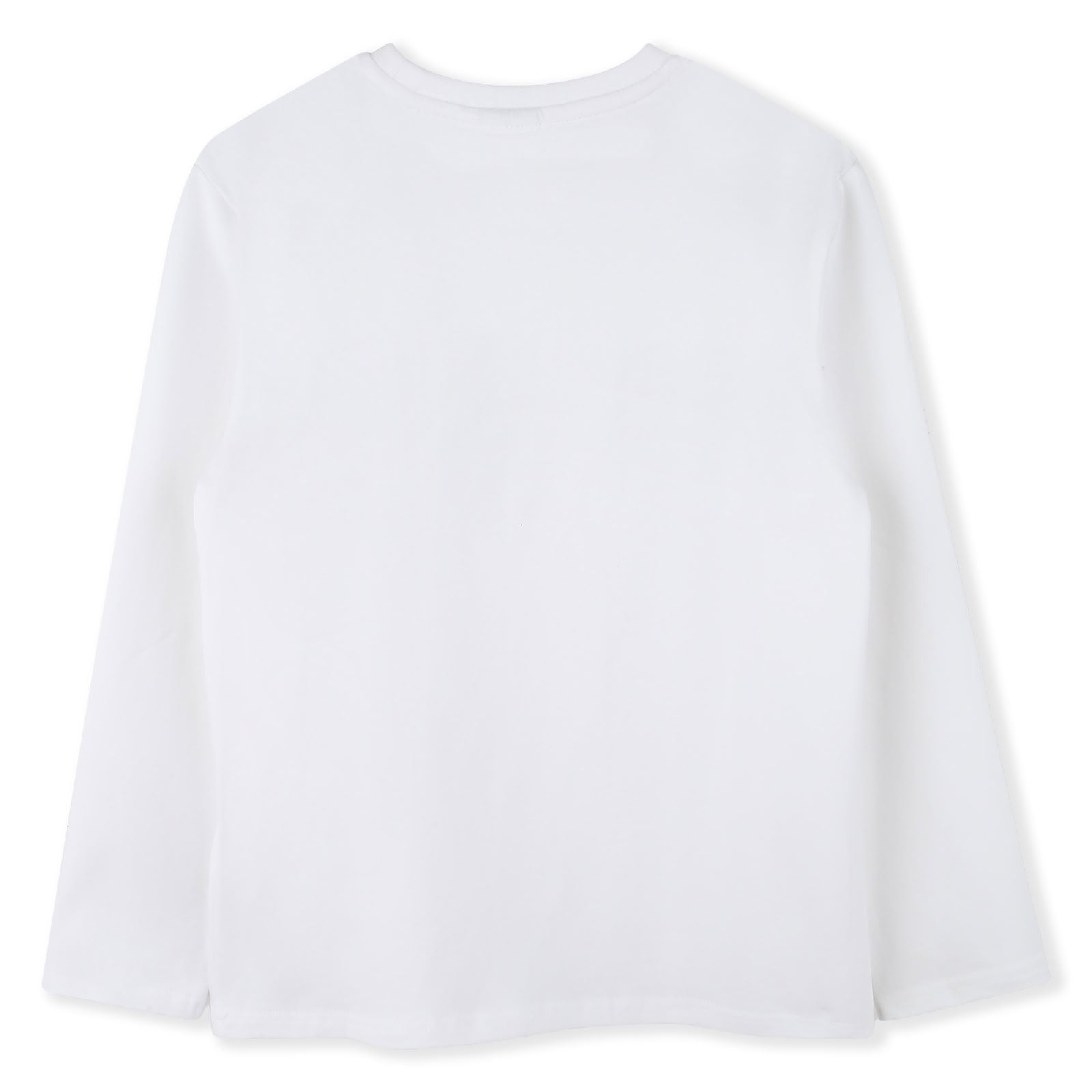 Long-sleeved cotton T-shirt - White