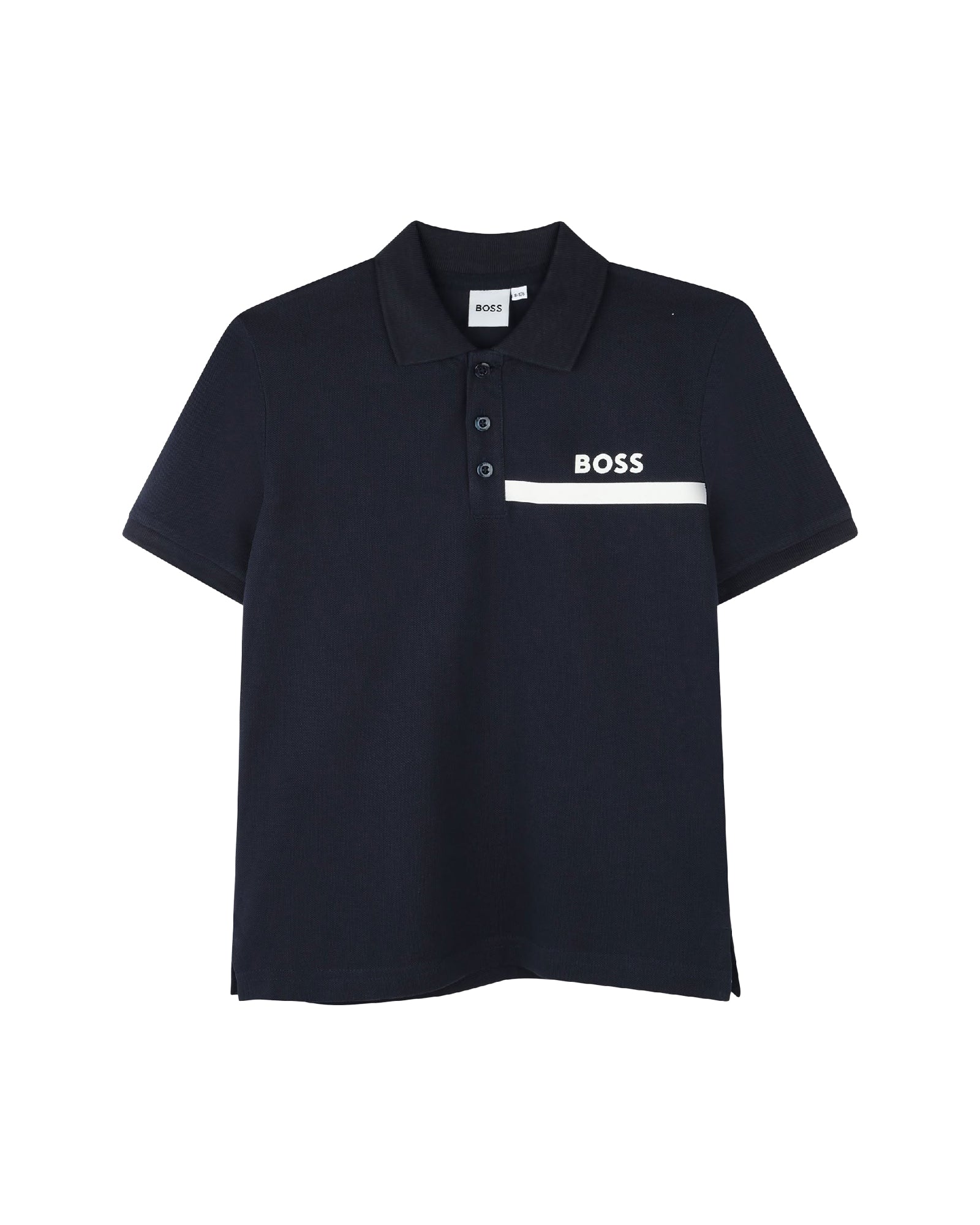 Polo manches courtes en coton - Bleu Cargo