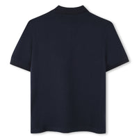 Polo manches courtes en coton - Bleu Cargo