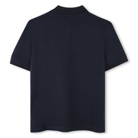 Polo manches courtes en coton - Bleu Cargo