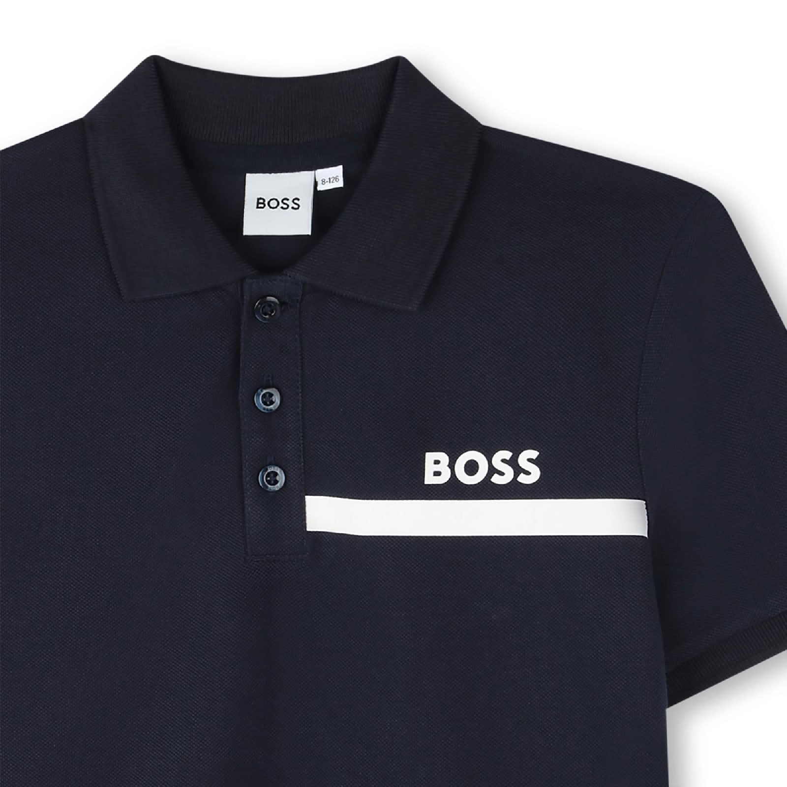 Polo manches courtes en coton - Bleu Cargo