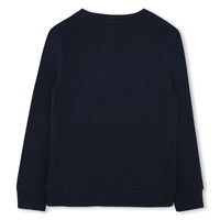 Cotton sweatshirt - Cargo blue
