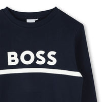 Cotton sweatshirt - Cargo blue