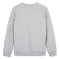 Sweatshirt  en coton - Gris Chiné