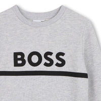 Sweatshirt  en coton - Gris Chiné