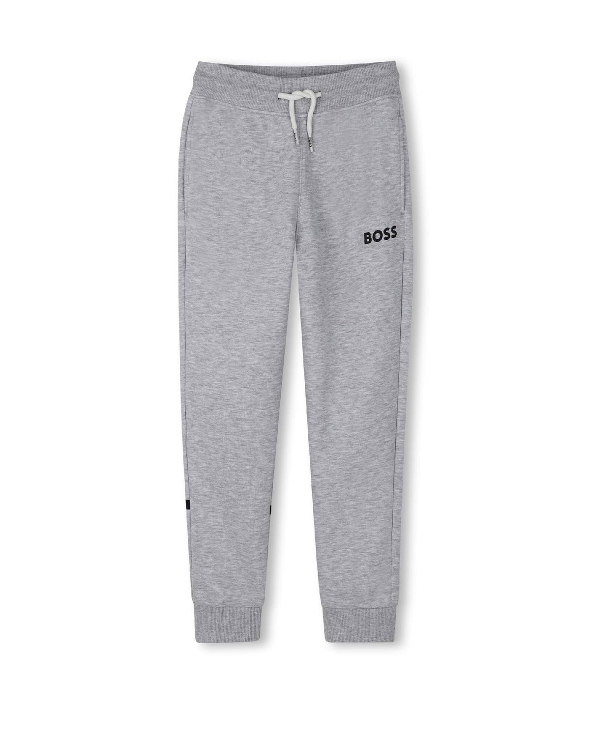 Pantalon jogging en coton - Gris Chiné