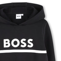 Cotton hoodie - Black