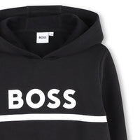 Sweat à capuche en coton - Black