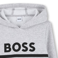Cotton hoodie - Heather Grey