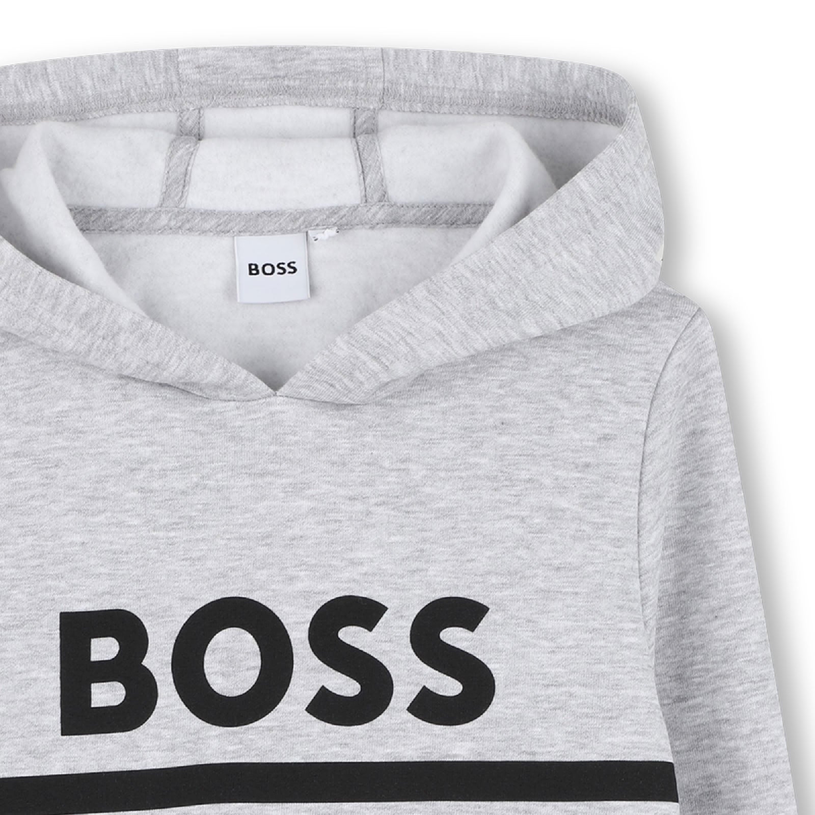 Cotton hoodie - Heather Grey