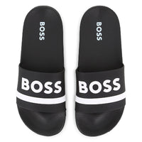 Mules avec logo - Black