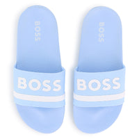 Mules avec logo - Persian Blue