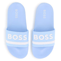 Mules avec logo - Persian Blue