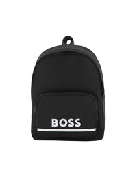 Front printed backpack - Black