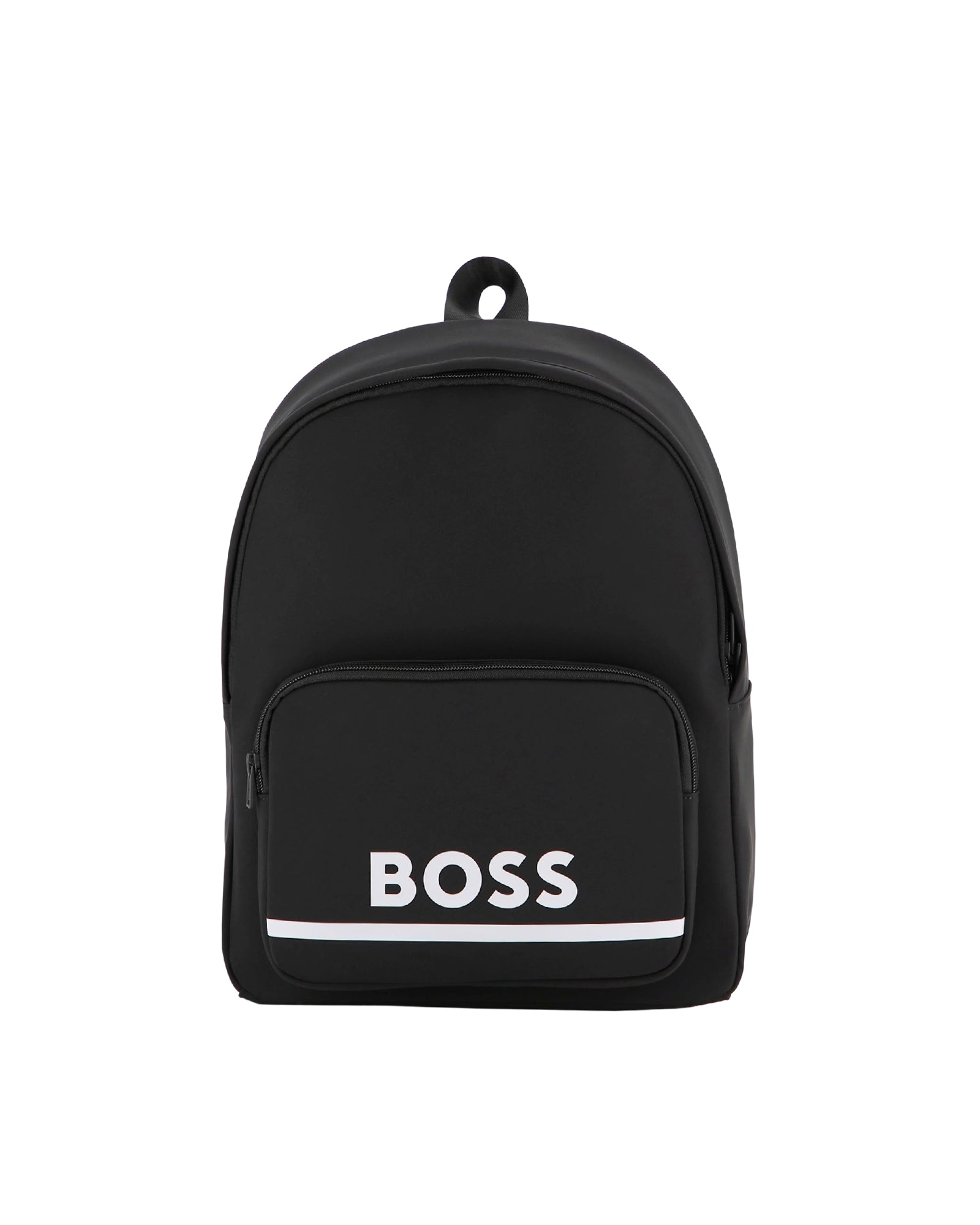 Front printed backpack - Black