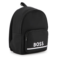 Front printed backpack - Black