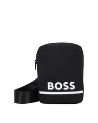 Canvas messenger bag - Black