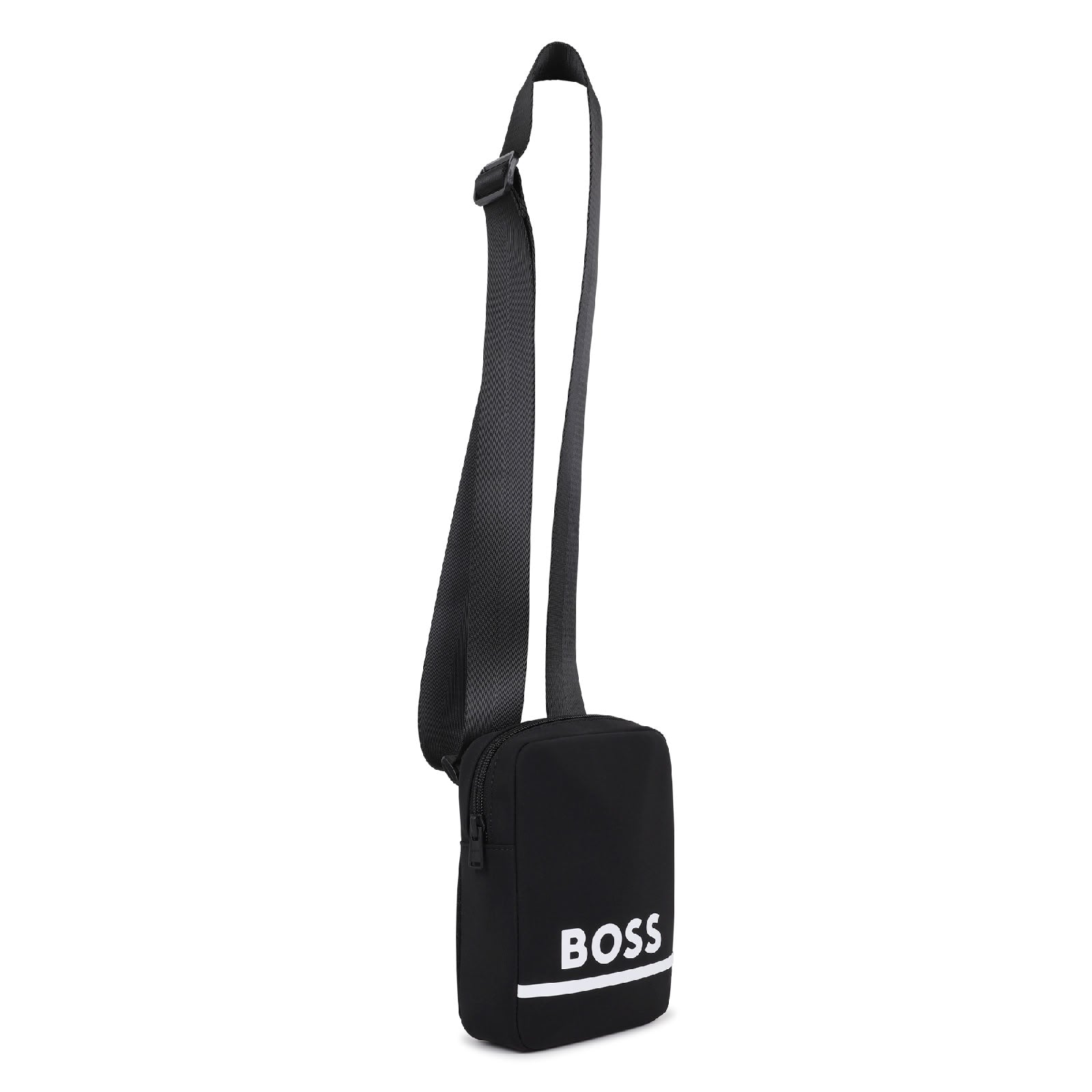 Canvas messenger bag - Black