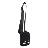 Sac Messenger en toile - Black