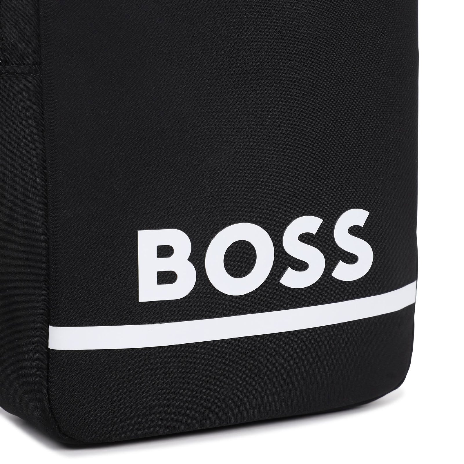 Canvas messenger bag - Black