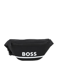 Sac banane zippé en toile - Black