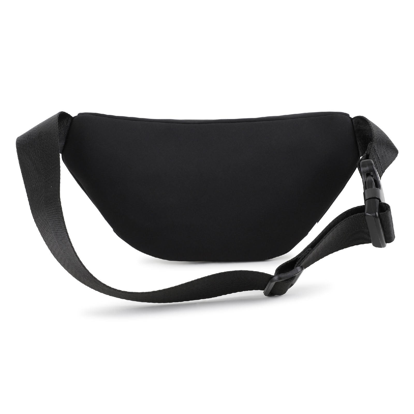 Canvas zipped fanny pack - Black