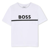 Ensemble t-shirt short en coton - Blanc