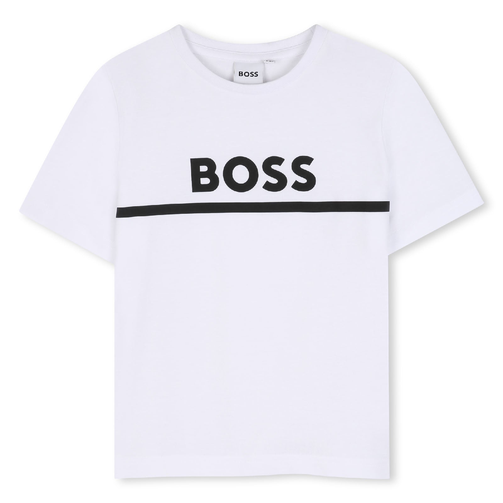 Ensemble t-shirt short en coton - Blanc