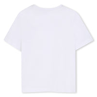 Ensemble t-shirt short en coton - Blanc