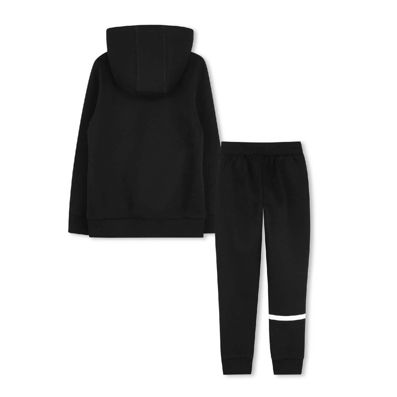Cotton jogging suit - Black