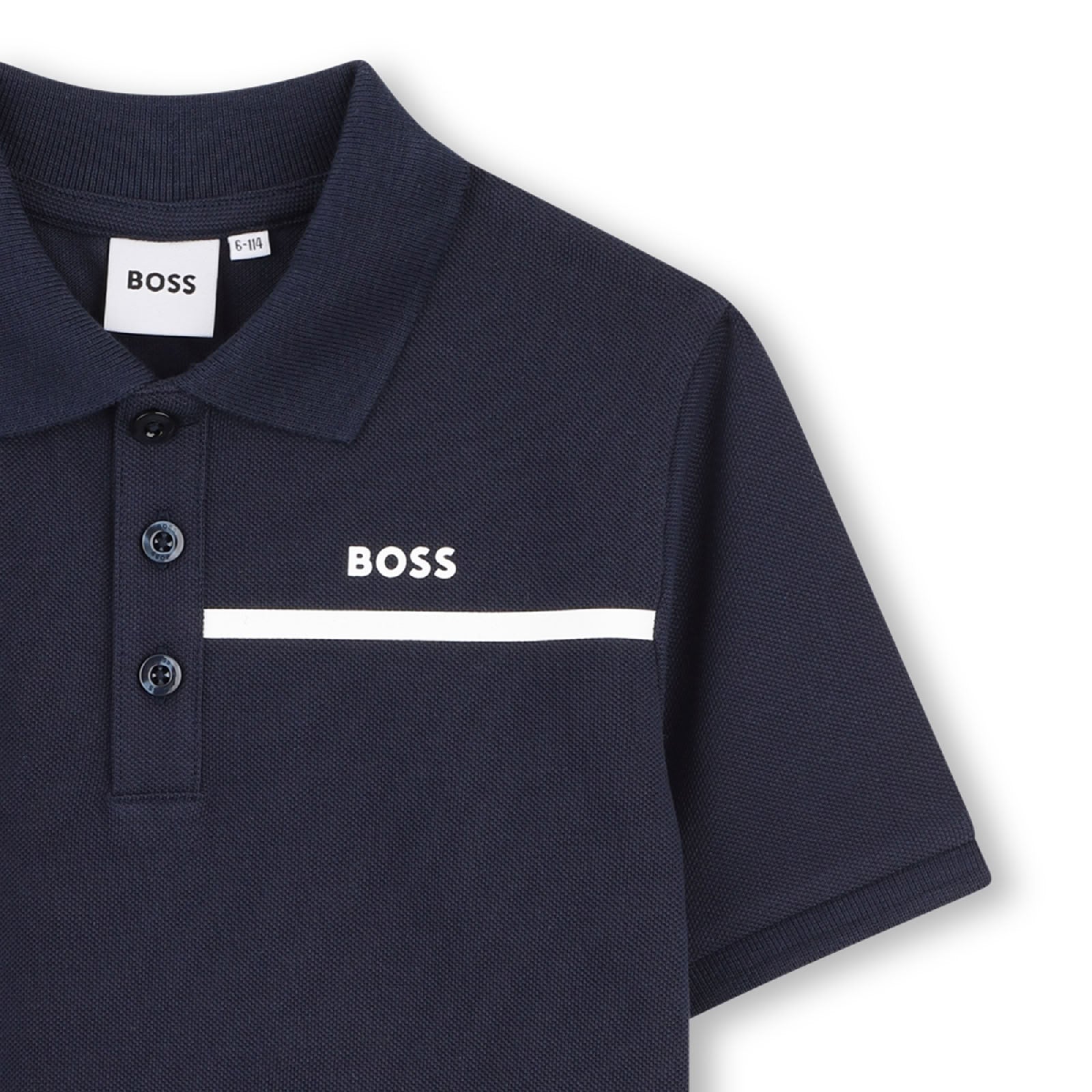 Ensemble polo et short en coton - Bleu Cargo