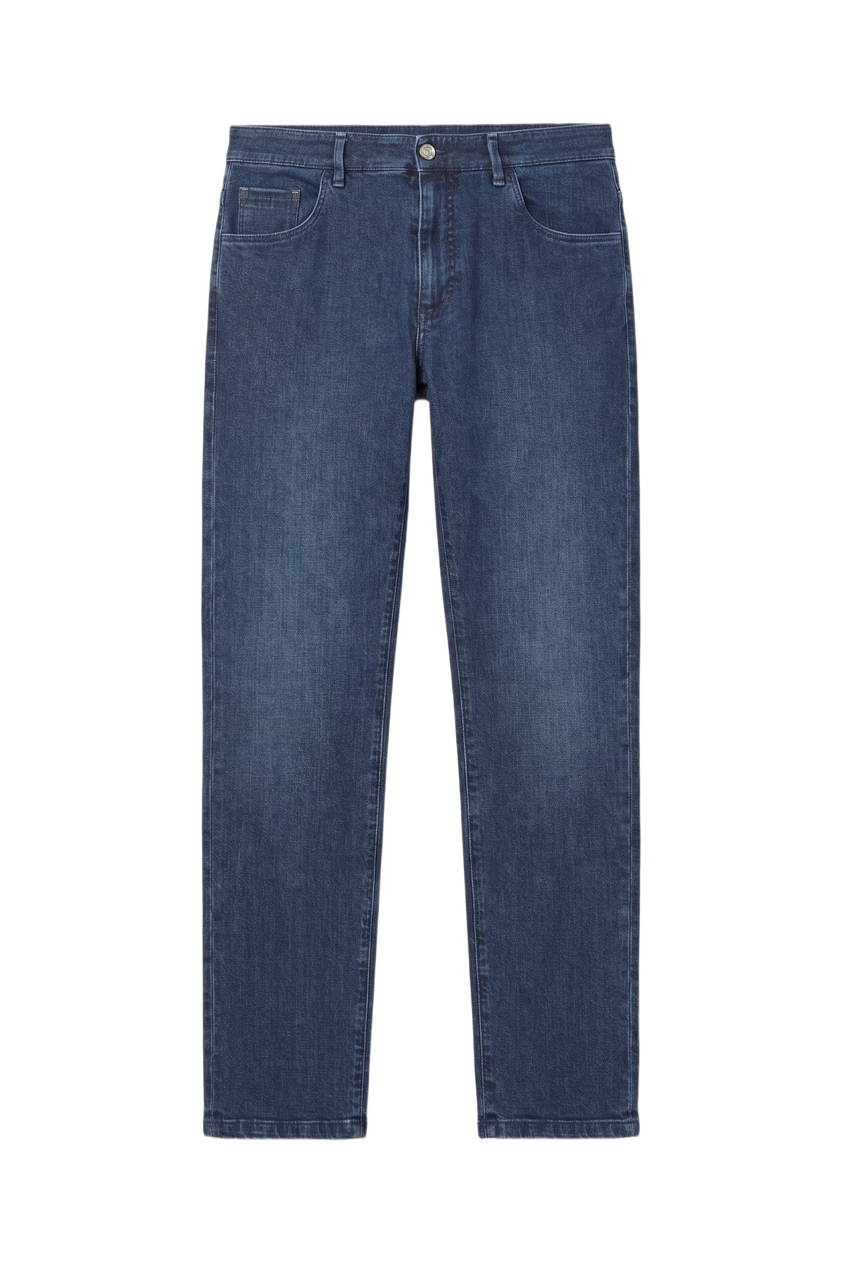 Pantalon droit en denim - Blue Jeans & Blue Navy