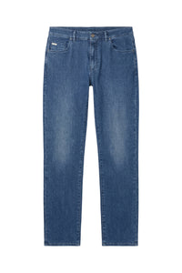 Pantalon ajusté en denim - Blue Jeans