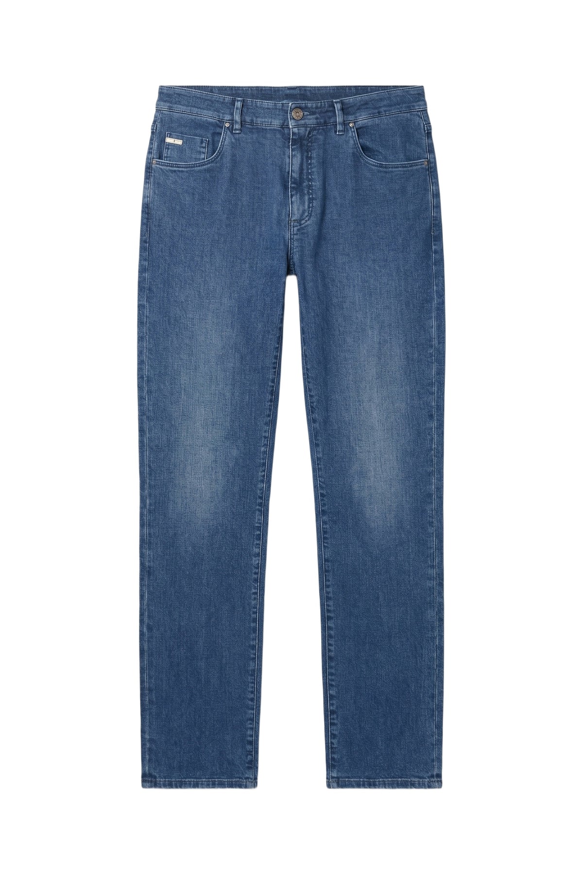 Pantalon ajusté en denim - Blue Jeans