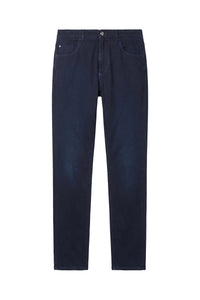 Slim-fit denim trousers - Blue