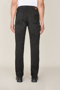 Pantalon ajusté en denim - Grey Anthracite