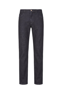 Pantalon droit en denim - Blue Navy