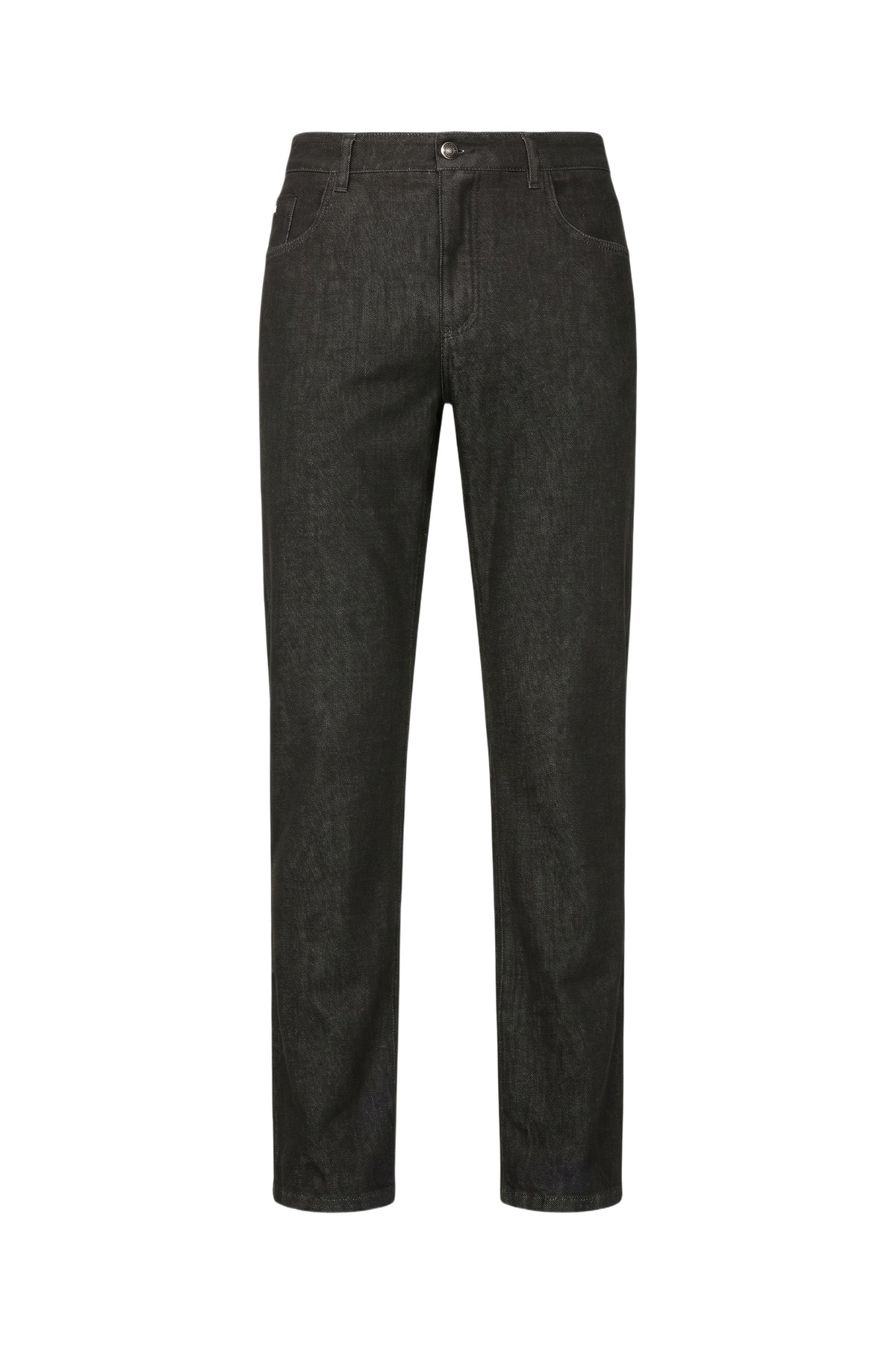 Pantalon droit en denim - Black