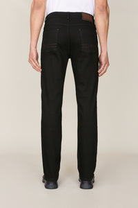 Pantalon droit en denim - Black